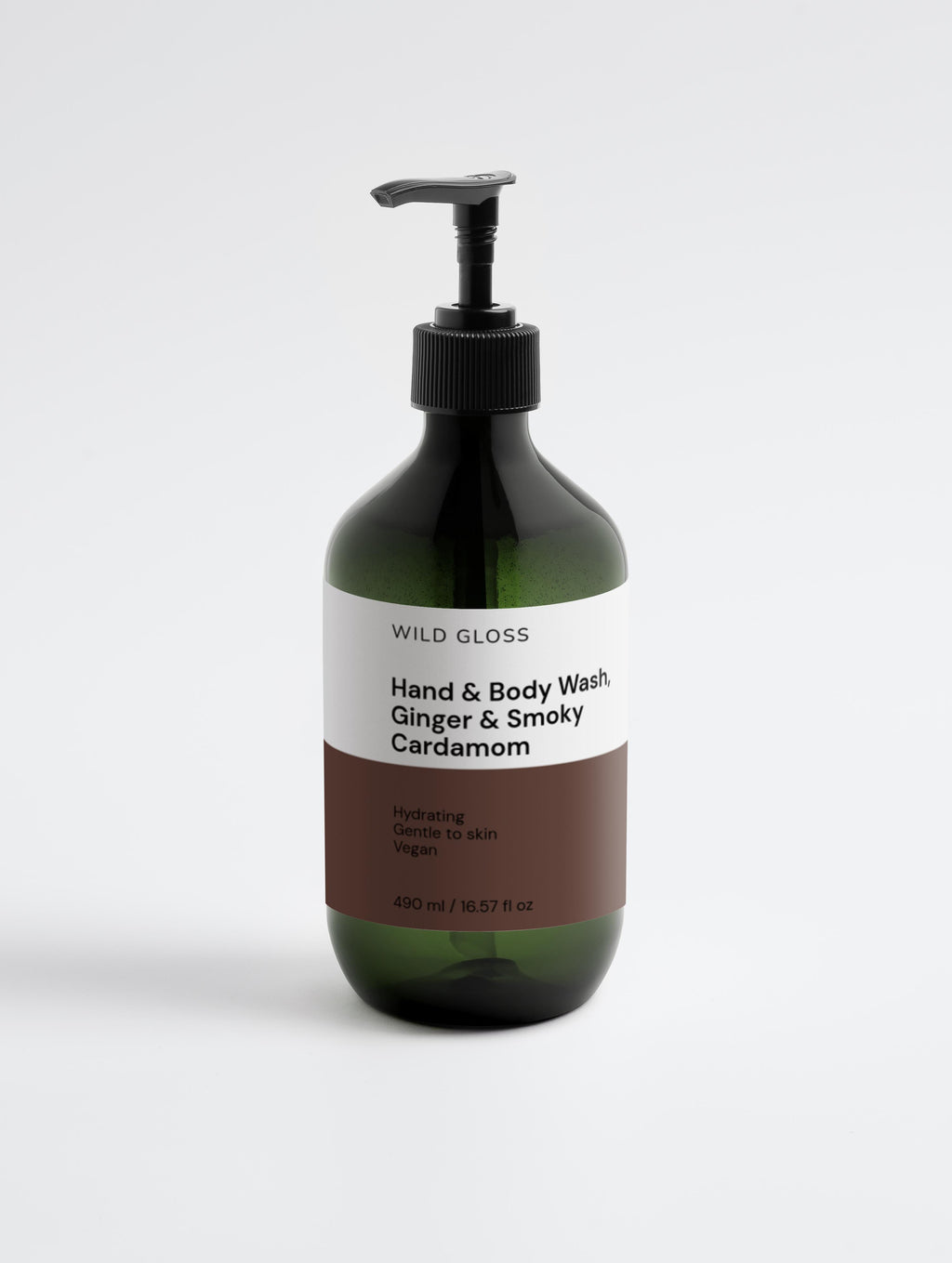 Hand & Body Wash, Ginger & Smoky Cardamom