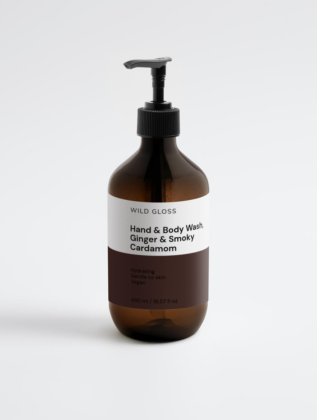 Hand & Body Wash, Ginger & Smoky Cardamom