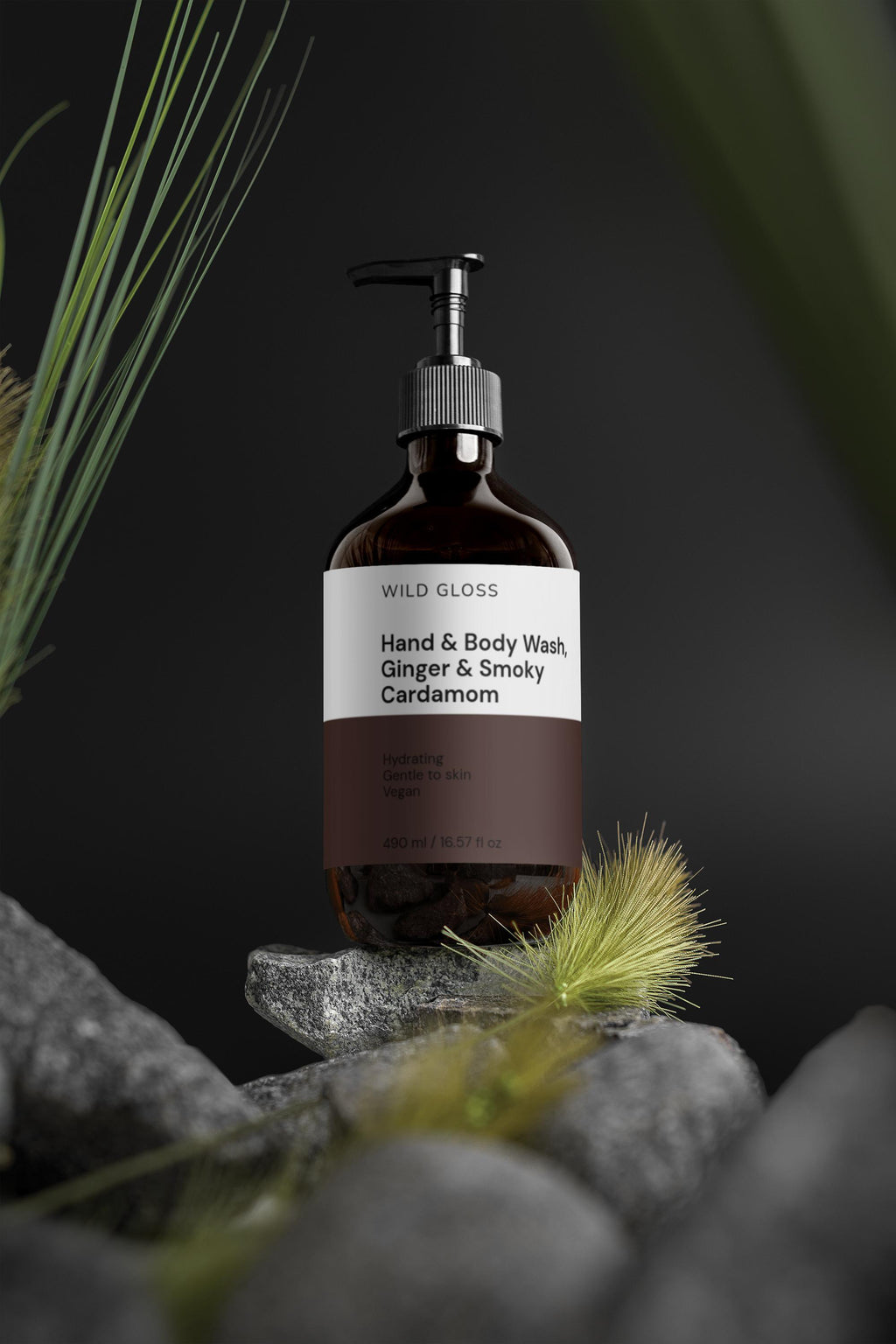 Hand & Body Wash, Ginger & Smoky Cardamom